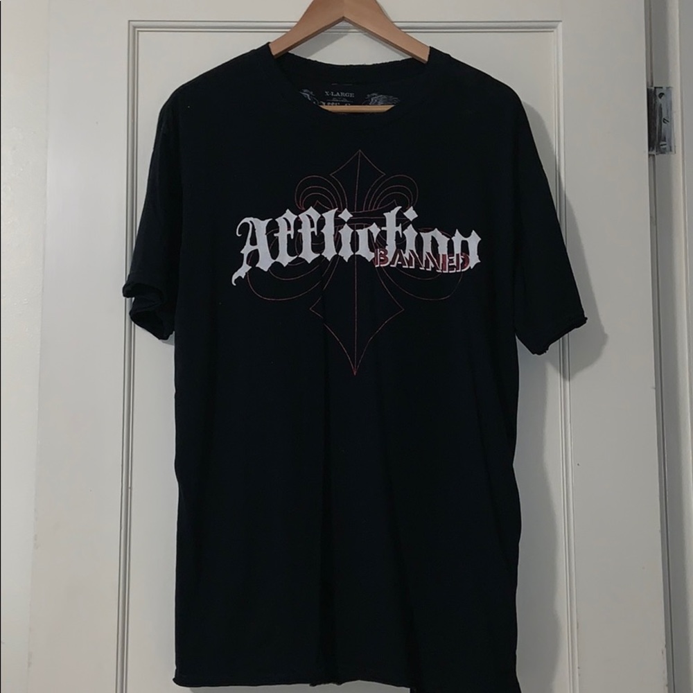 Affliction banned Men’s knit top